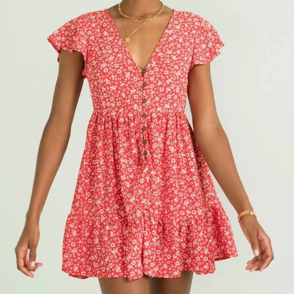 Sundae Muse | Tessa Summer Dress in Red ♥️ |NWOT| - Picture 3 of 9